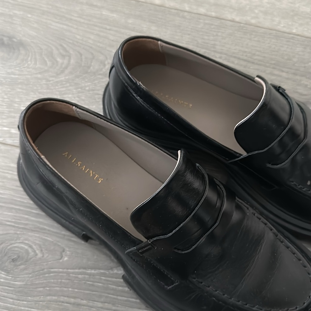 All Saints loafers size 37 - Picture 2 of 4